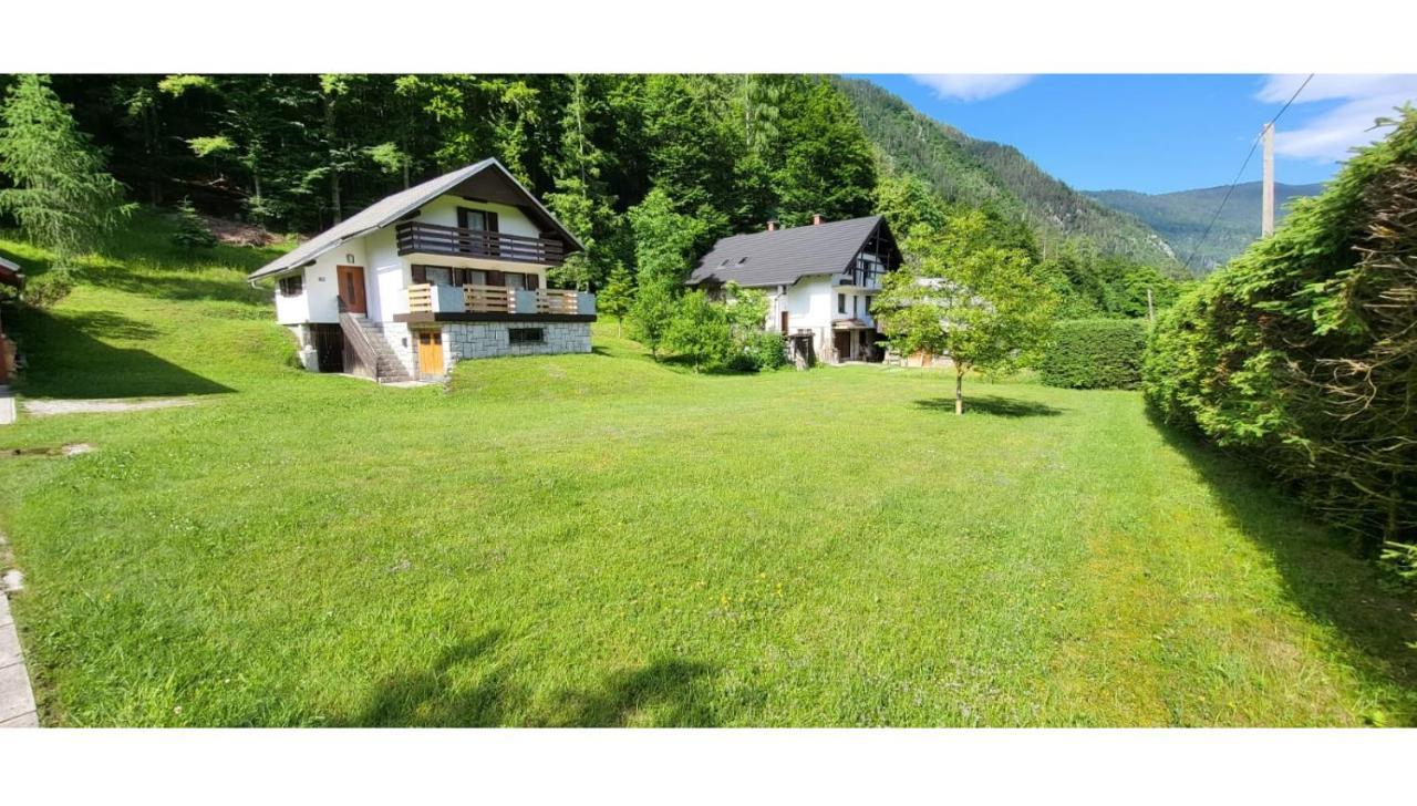 Pocitniska Hisa Pr Puc Villa Mojstrana Exteriör bild